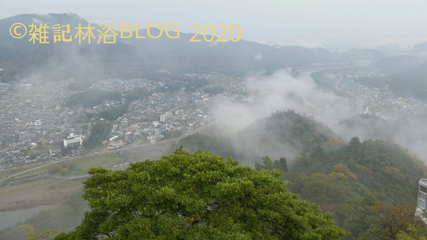 岐阜城 金華山 岐阜公園 山頂 眺望 天守